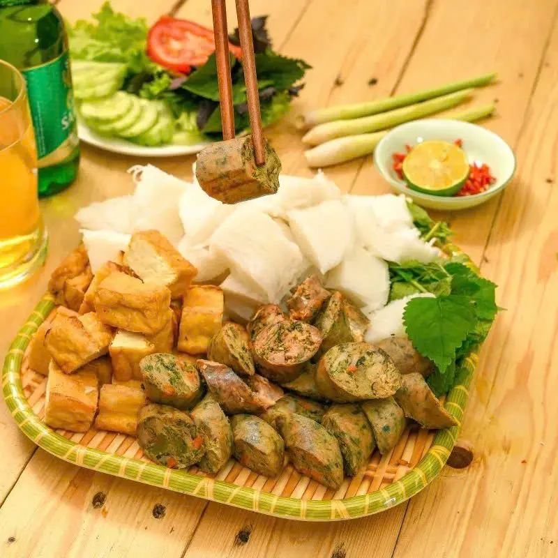 Hình ảnh Bún đậu dồi sụn