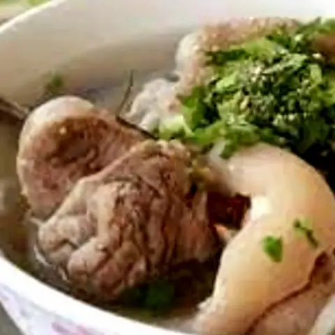 Hình ảnh Bánh Canh Bột Gạo Giò Heo