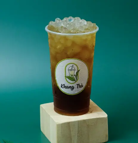 Hình ảnh Trà xanh hoa nhài mật ong