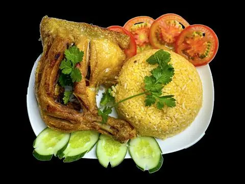 Hình ảnh Cơm đùi lớn - góc tư