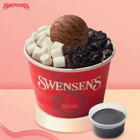 Hình ảnh Bingsu Deli Kem Socola Marshmallow & Oreo (01 Viên Kem Bên Trong)