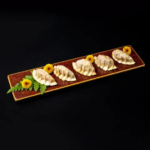Hình ảnh Bánh xếp Nhật truyền thống - classic pan - fried japanese dumplings - ot13