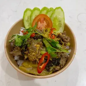 Hình ảnh Thố bò xào dưa
