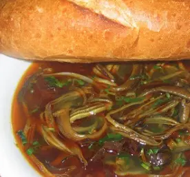 Hình ảnh Súp lươn bánh mì tô lớn