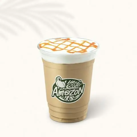 Hình ảnh Cà Phê Caramel Macchiato Đá