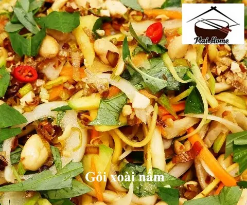 Hình ảnh Gỏi xoài nấm