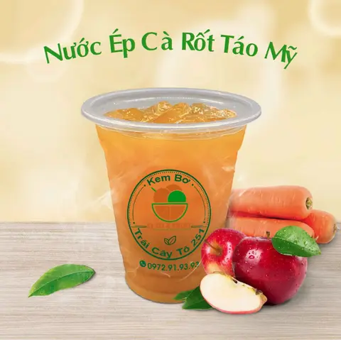 Hình ảnh Nước Ép Cà Rốt - Táo Mỹ