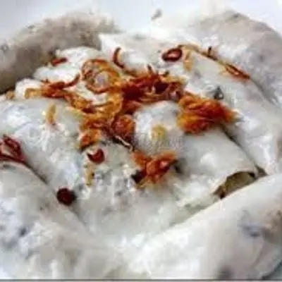 Hình ảnh Bánh cuốn nhân thịt mộc nhĩ không chả