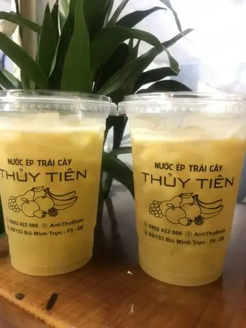Hình ảnh Thơm ép combo hai ly lớn