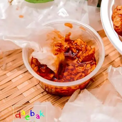 Hình ảnh Bánh dẻo sate tỏi hành phi chấm
