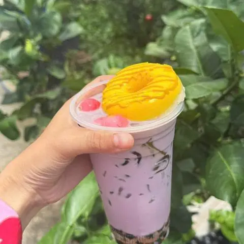 Hình ảnh Trà sữa khoai môn