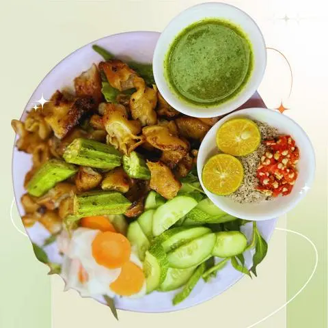 Hình ảnh Lòng heo nướng