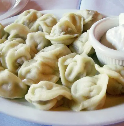 Hình ảnh Boiled dumplings - pelmeni