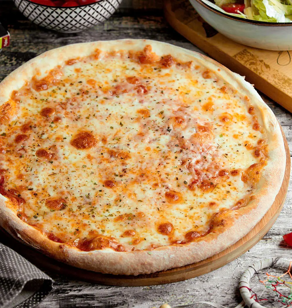 Hình ảnh Pizza tươi. 4 vị phô mai - mật ong20cm - honey ,20cm