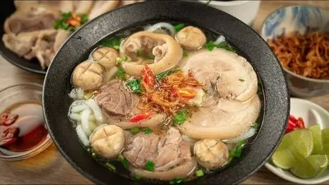 Hình ảnh Bánh canh bột lọc giò