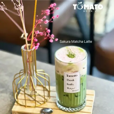 Hình ảnh Matcha Sakura Latte- Bestseller tại Shop