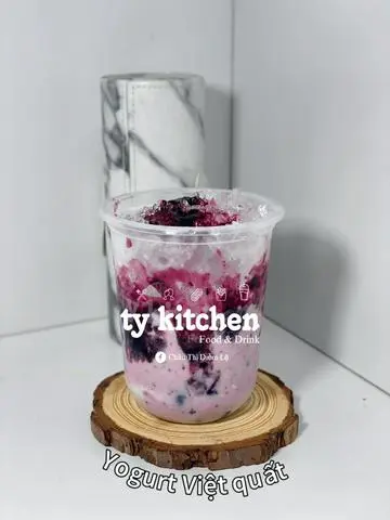 Hình ảnh Yogurt Việt quất