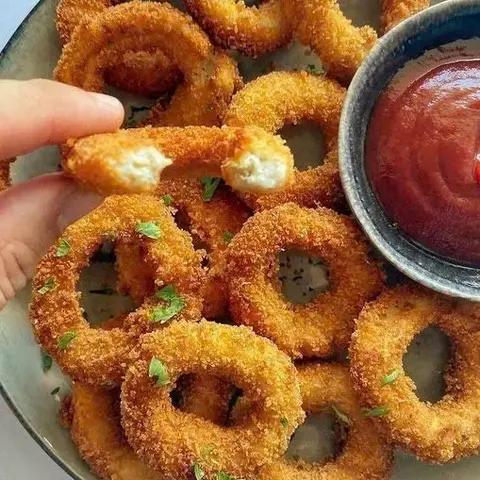 Hình ảnh Mực vòng nugget