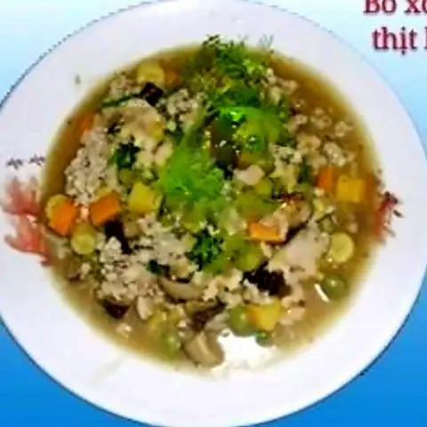 Hình ảnh Bó xôi thịt bằm