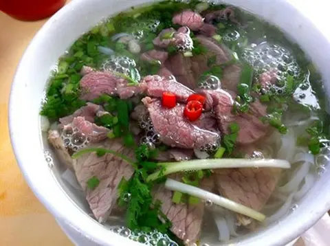 Hình ảnh Phở gầu bò viên