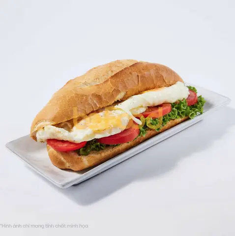 Hình ảnh Bánh mì ốp la