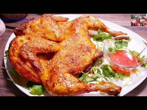 Hình ảnh Gà nướng muối ớt - nguyên con