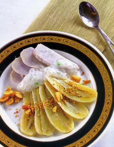 Hình ảnh Chuối xào dừa
