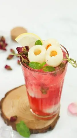 Hình ảnh Trà vải hoa hồng