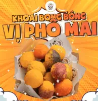 Hình ảnh Khoai bong bóng vị phô mai