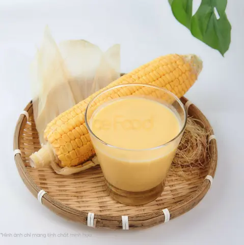 Hình ảnh Sữa bắp thạch lá dứa
