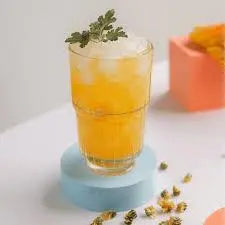 Hình ảnh Trà cam xoài thạch nha đam
