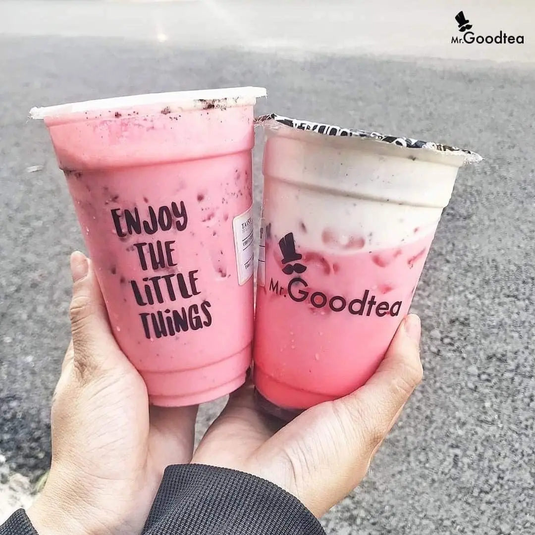 Hình ảnh Trà sữa dâu