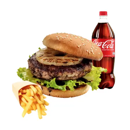 Hình ảnh Combo Buger Hawaii