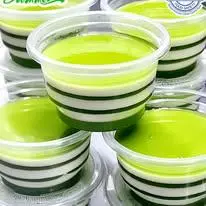 Hình ảnh Rau câu matcha flan cheese mini