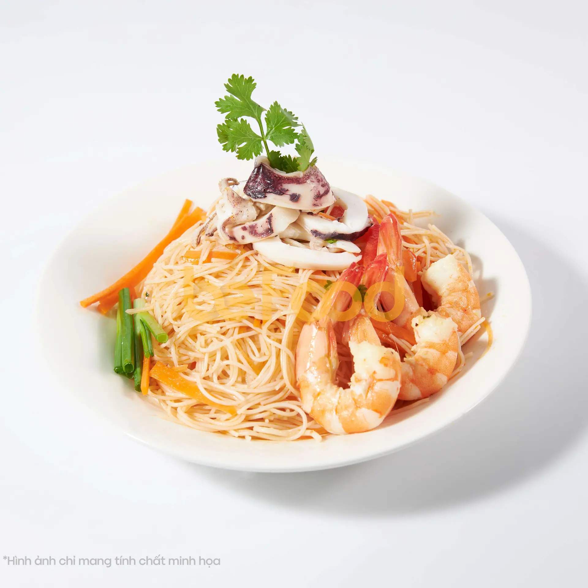 Hình ảnh Bún gạo xào hải sản