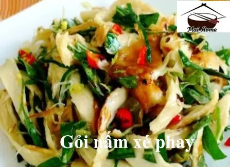 Hình ảnh Gỏi nấm xé phay