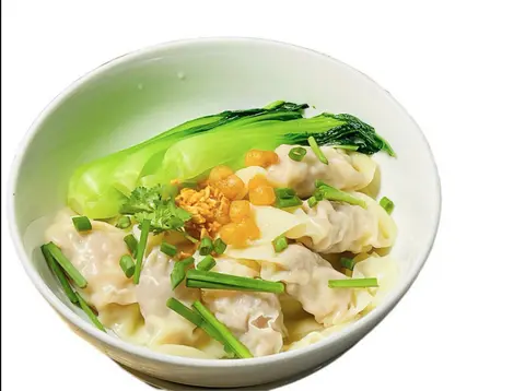 Hình ảnh Mì hoành thánh nhân tôm thịt