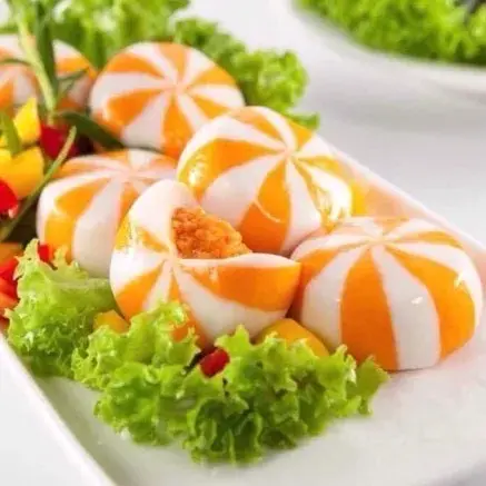 Hình ảnh Bánh bao nhân trứng cá - 3 viên