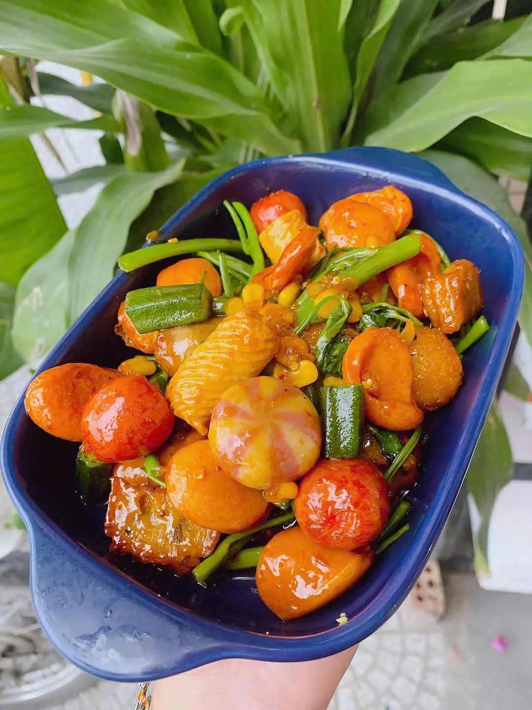 Hình ảnh Combo cá viên sốt Thái - Phần Nhỏ