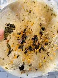 Hình ảnh Bánh tráng trộn rong biển tỏi