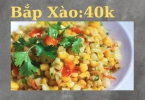 Hình ảnh Bắp xào