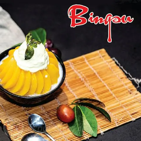 Hình ảnh Bingsu Đào