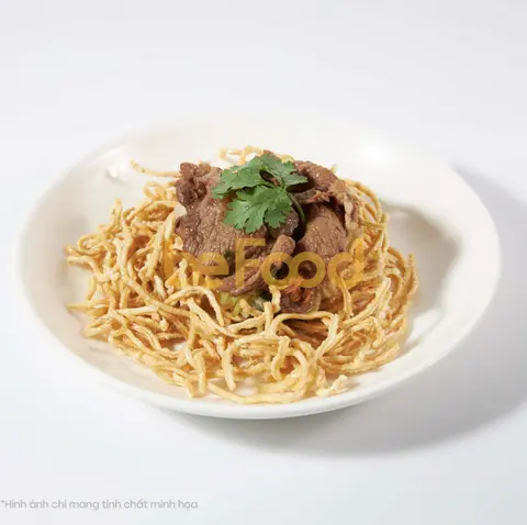 Hình ảnh Mì xào giòn bò