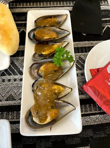 Hình ảnh Vẹm nướng - Gilled green mussles