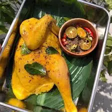 Hình ảnh Gà ủ muối nửa con - tặng 1 ly coca