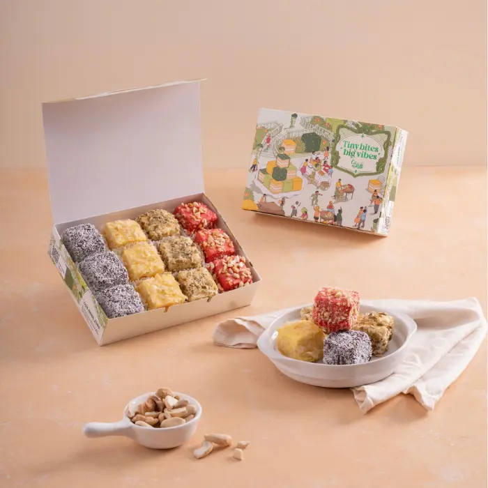 Hình ảnh Hộp bánh Lamington - set 12