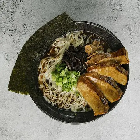Hình ảnh Mì ramen tonkotsu Kiwami đen thượng hạng