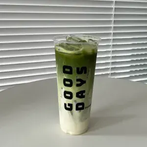Hình ảnh Matcha latte caramel