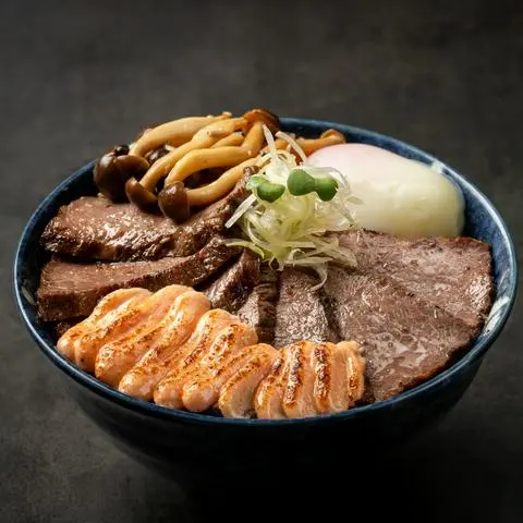 Hình ảnh Cơm bò nướng mentaiko