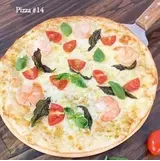 Hình ảnh Pizza số 14 sốt pesto - tôm